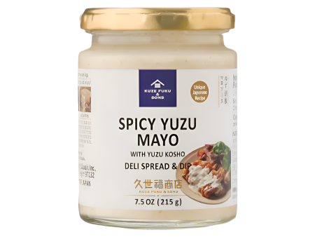 Spicy Yuzu Mayo with Yuzu Kosho Deli Spread & Dip 7.5 oz Online Hot Sale