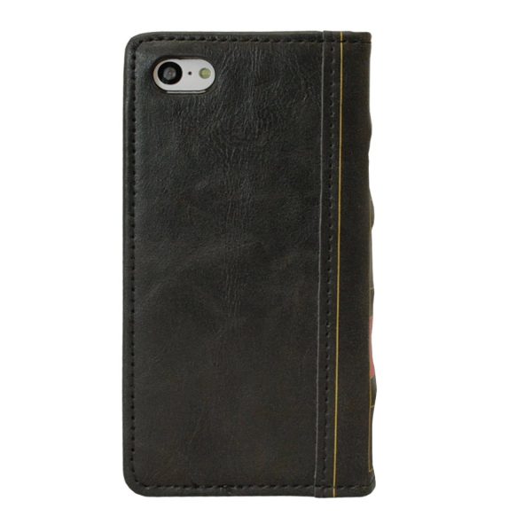 Vintage Bookstyle Case For iPhone 6 - Black Online Hot Sale