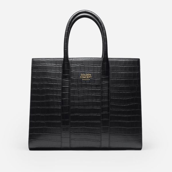 Tote Bag   Croco Embossed For Sale