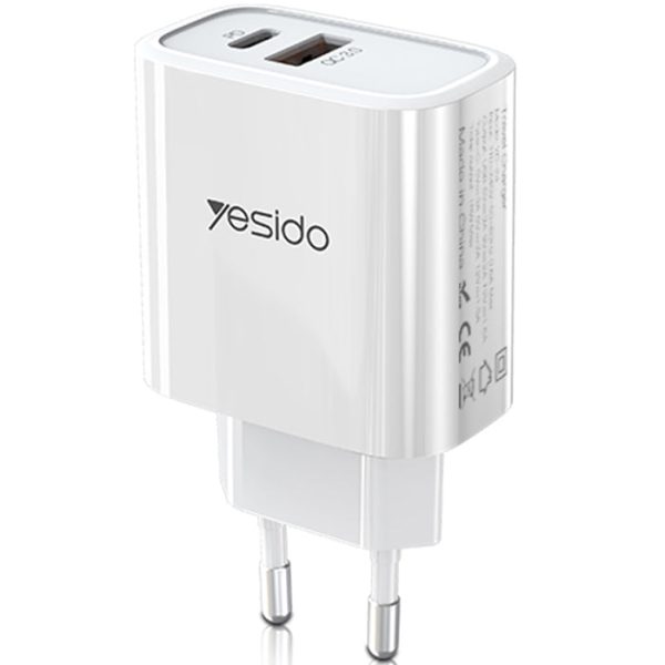 Yesido Dual-Port Wall Charger 18W Sale