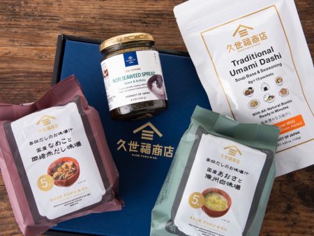 DASHI & RICE TOPPING SET【FREE SHIPPING】【GIFT BOX INCLUDED ONLINE EXCLUSIVE】 Online Sale