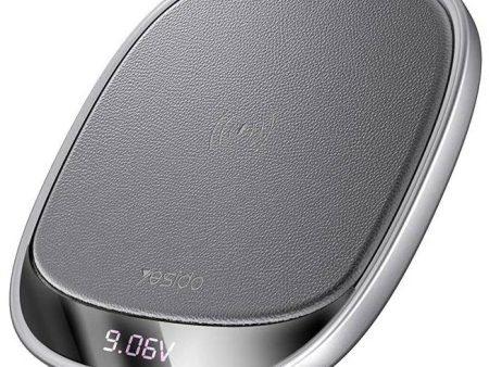 Yesido Wireless Charger Digital Led Display Fast Charger Online Sale